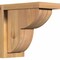 Ekena Millwork Crestline Smooth Corbel w/Backplate, Western Red Cedar, 5 1/2"W x 10"D x 10"H COR06X10X10CRE01SWR - alternate 1